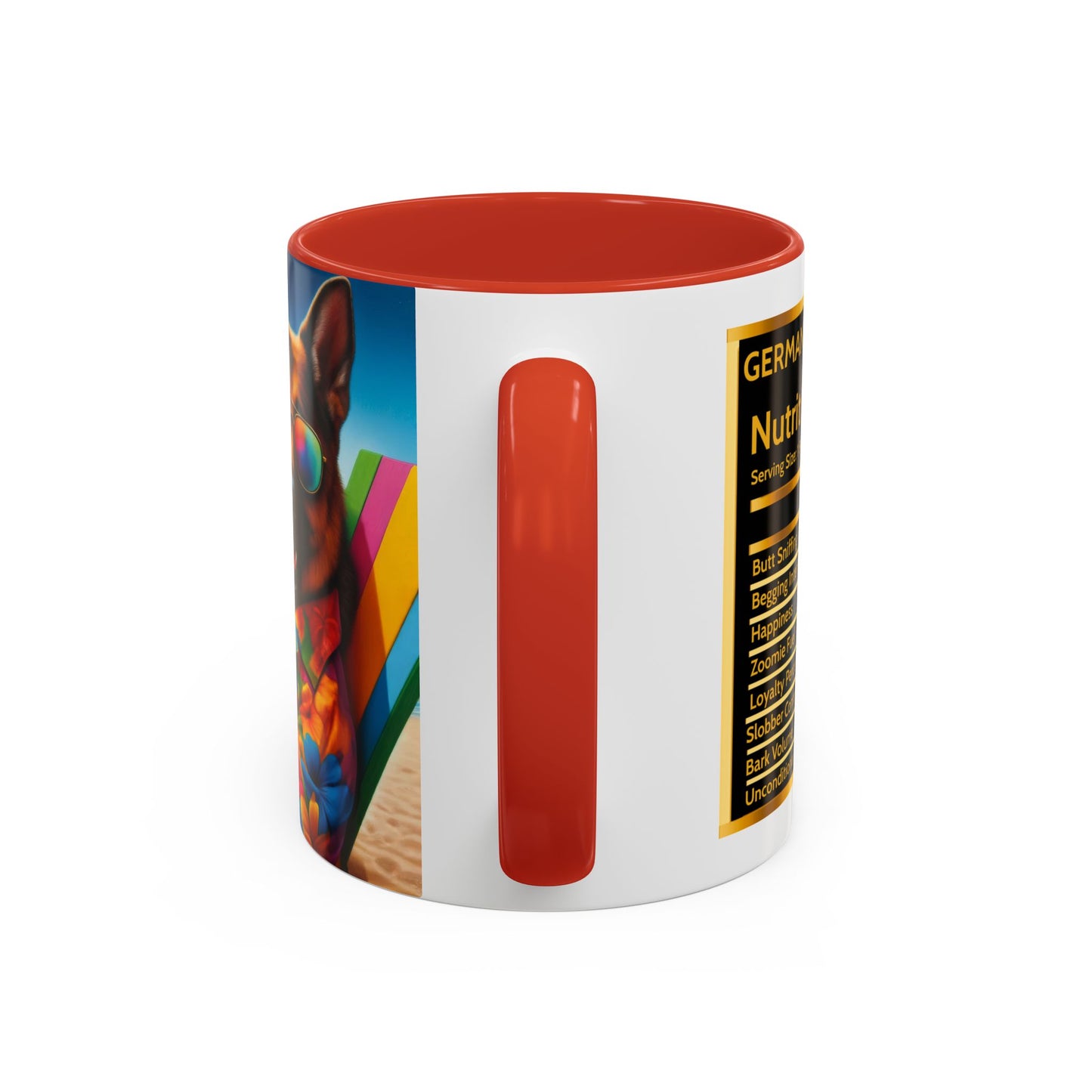 German Shepherd Vacation Coffee Mug