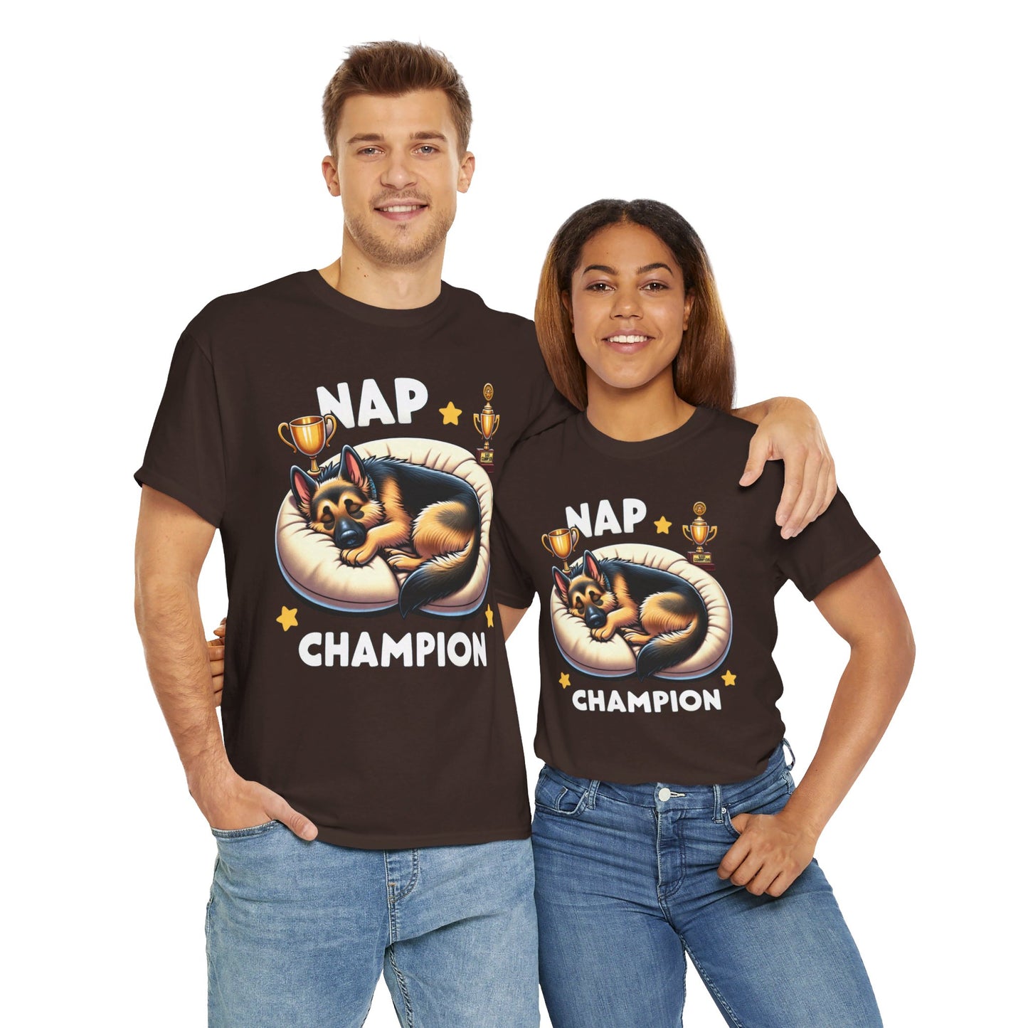 Nap Champion T-Shirt (13 colors) (German Shepherd)