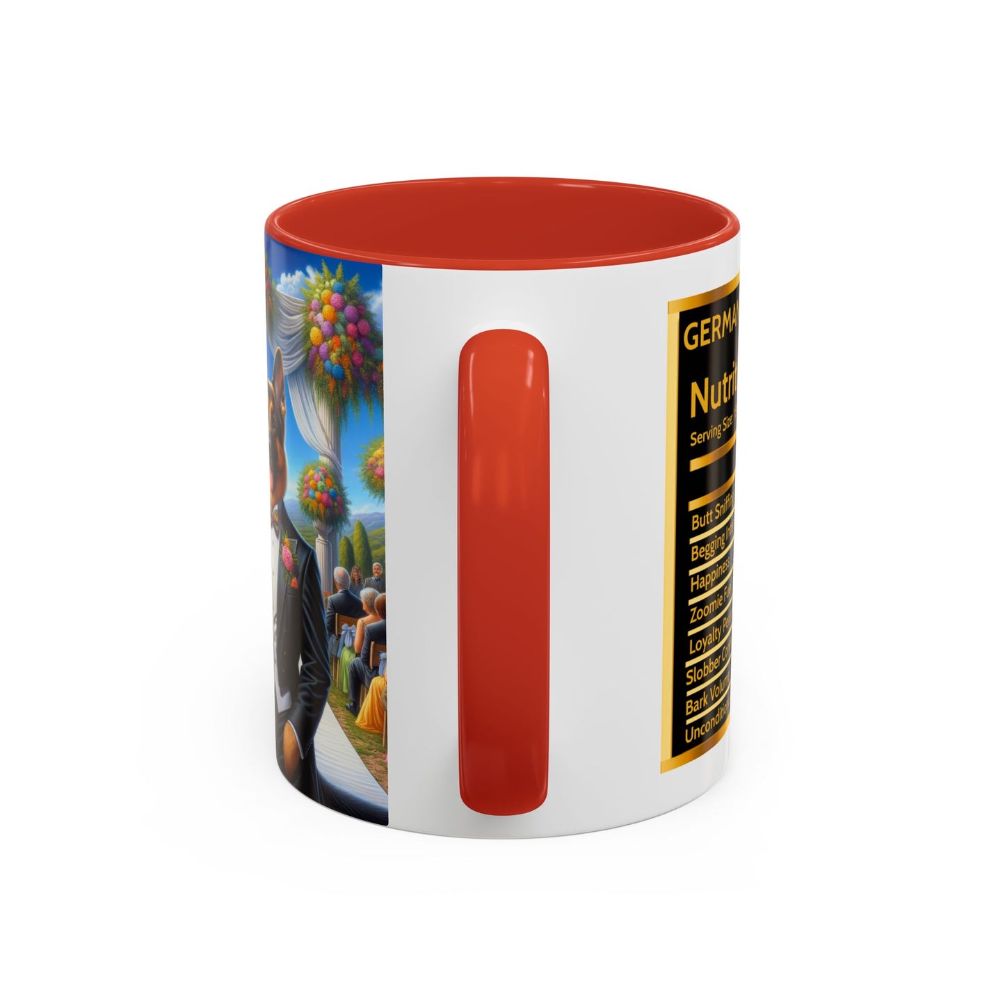 German Shepherds getting Married Coffee Mug
