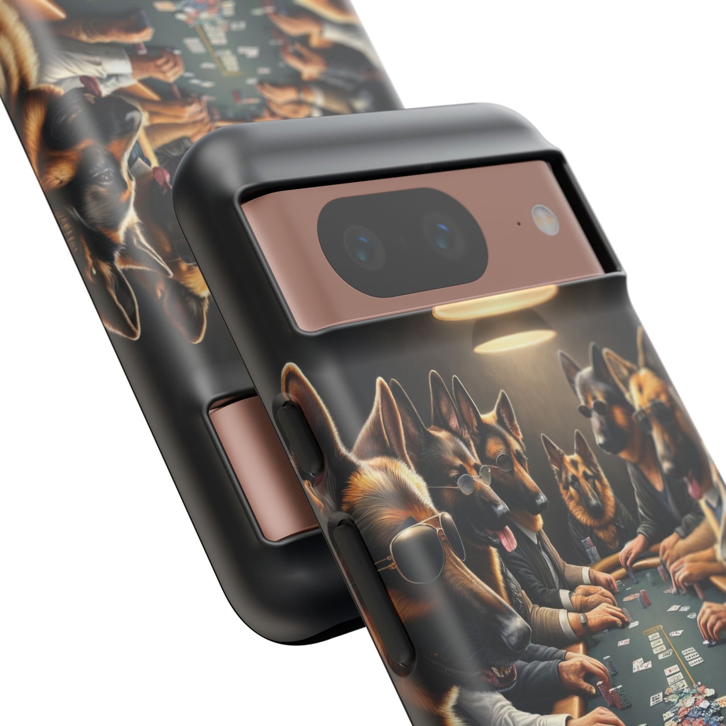 German Shepherds Playing Poker Tough Phone Case