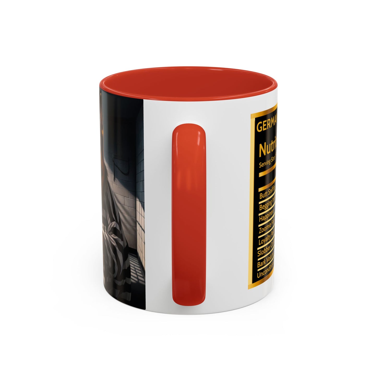 German Shepherd as a Prisoner Coffee Mug