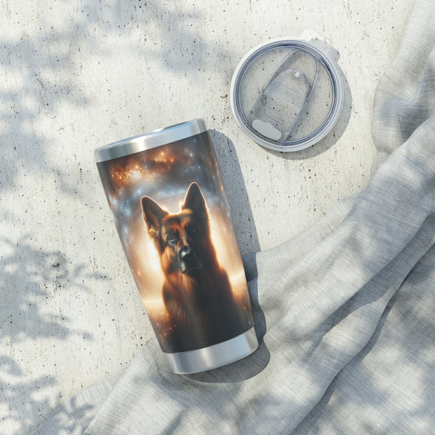 Star German Shepherd 20oz Tumbler
