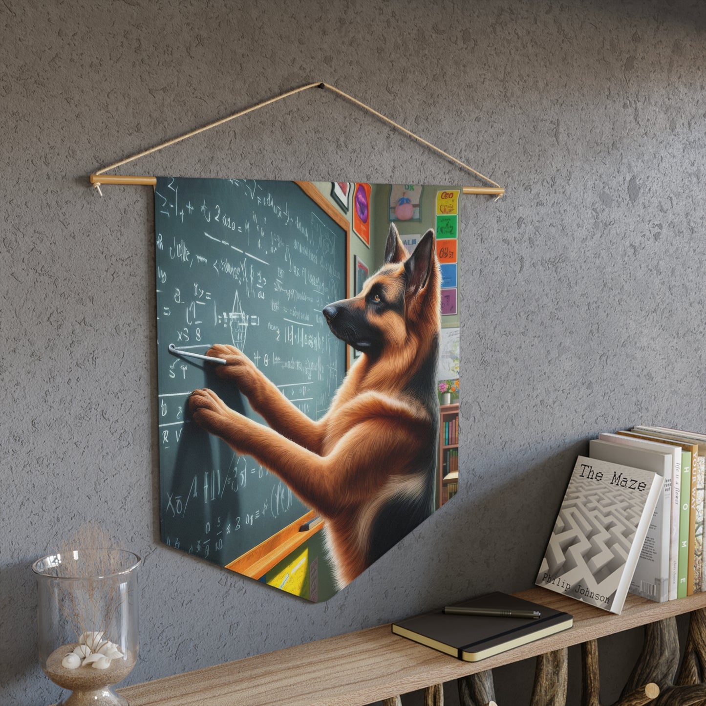 German Shepherd Professor Pennant