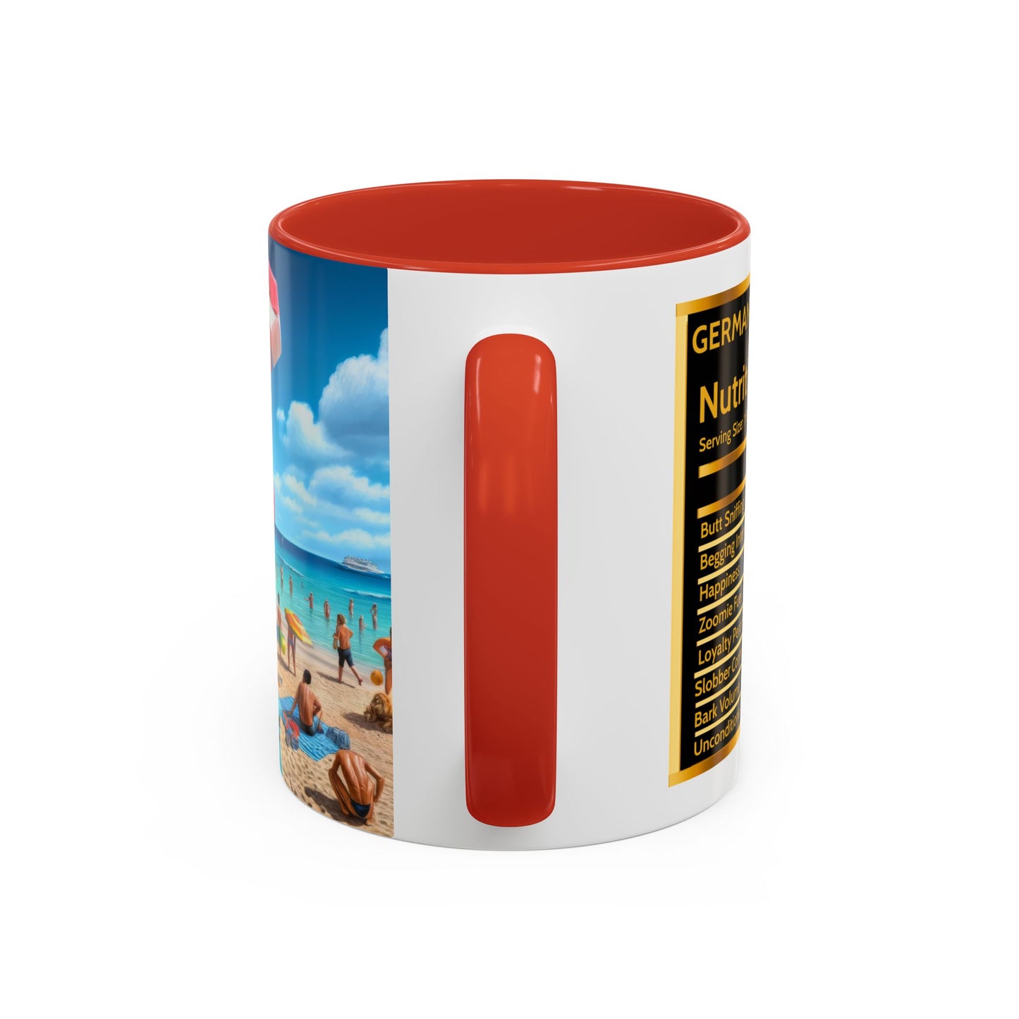 German Shepherd Lifeguard Coffee Mug