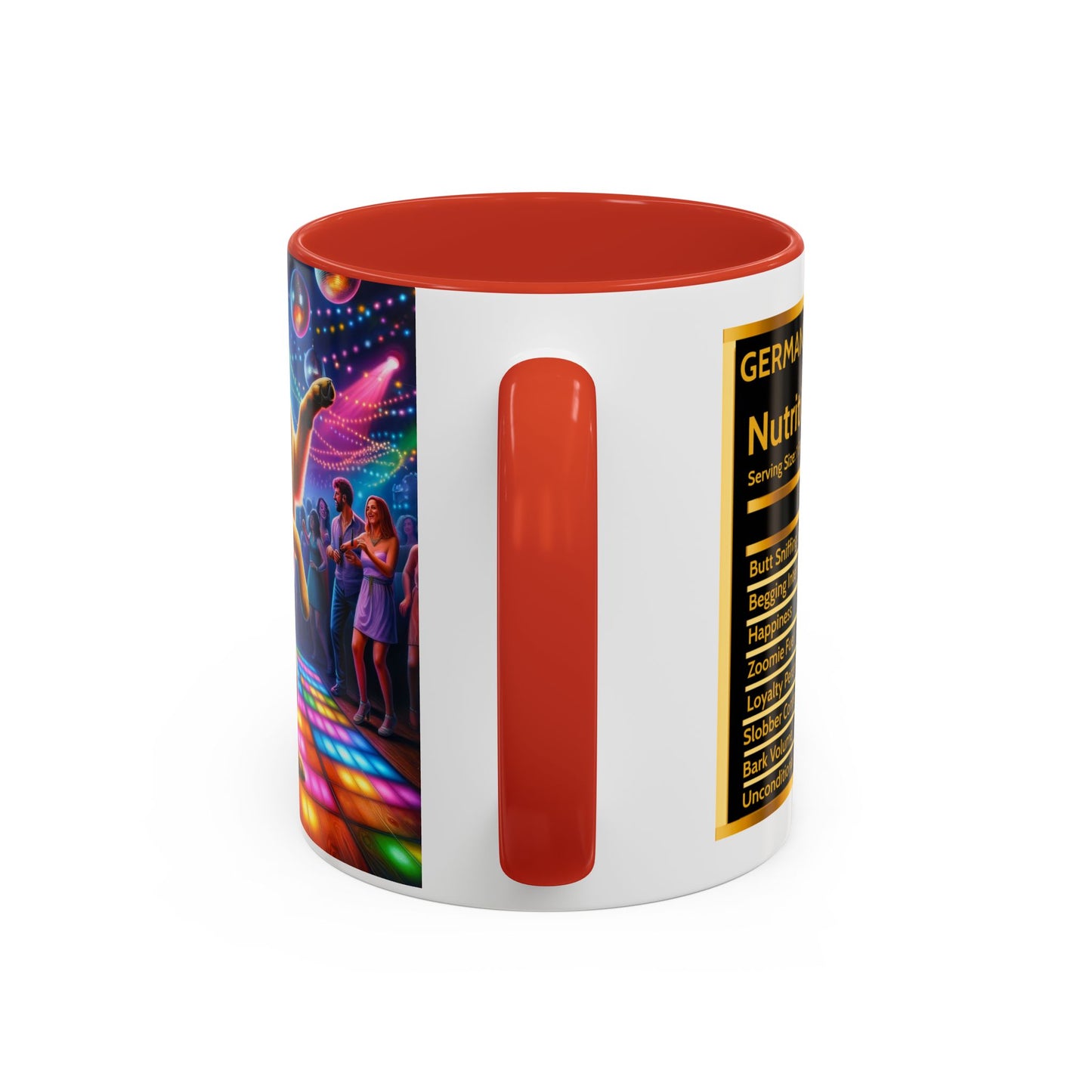 German Shepherd Dancing Coffee Mug
