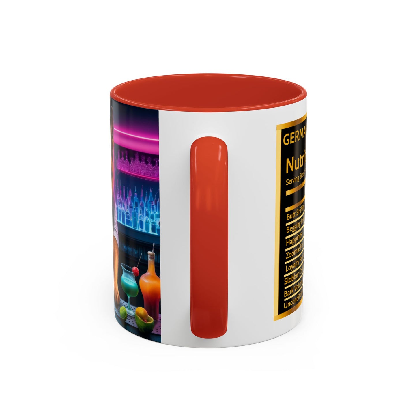 German Shepherd Bartender Coffee Mug