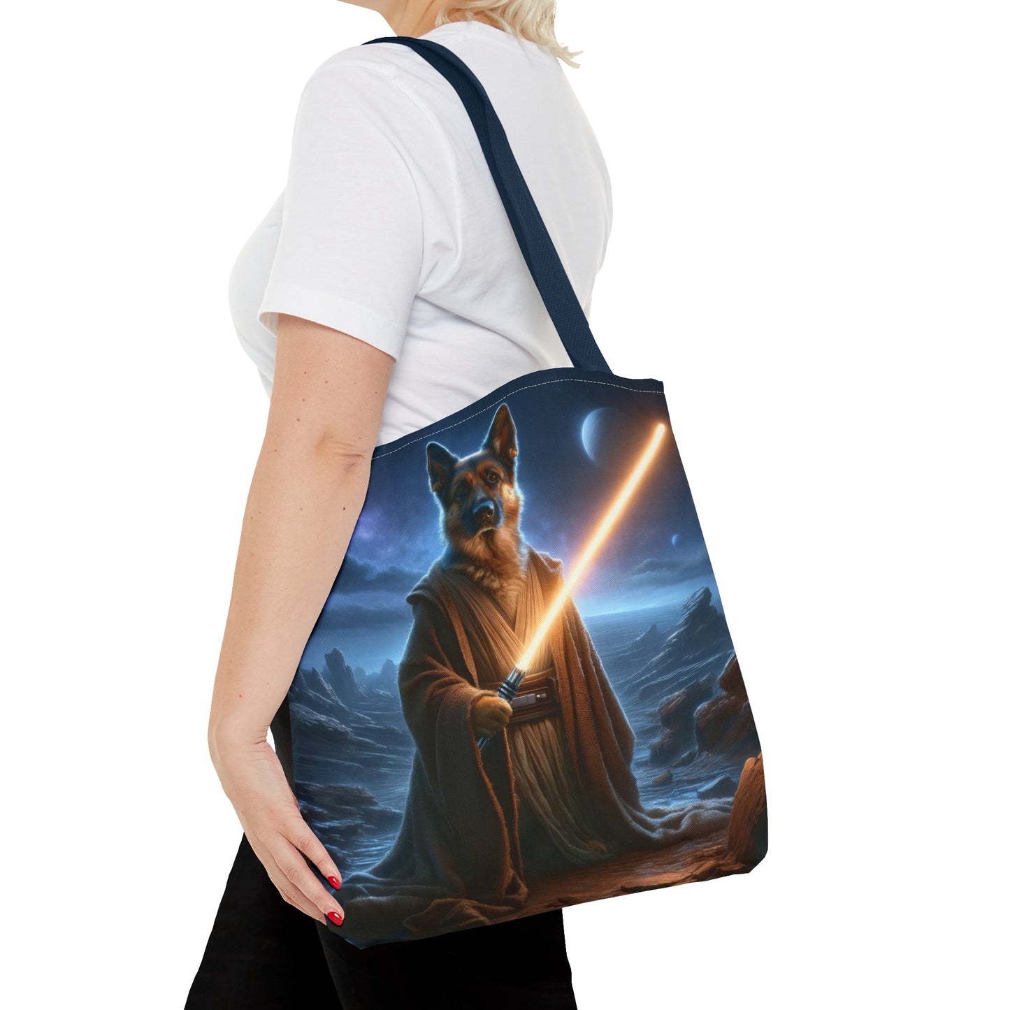German Shepherd Dog Wars Tote Bag