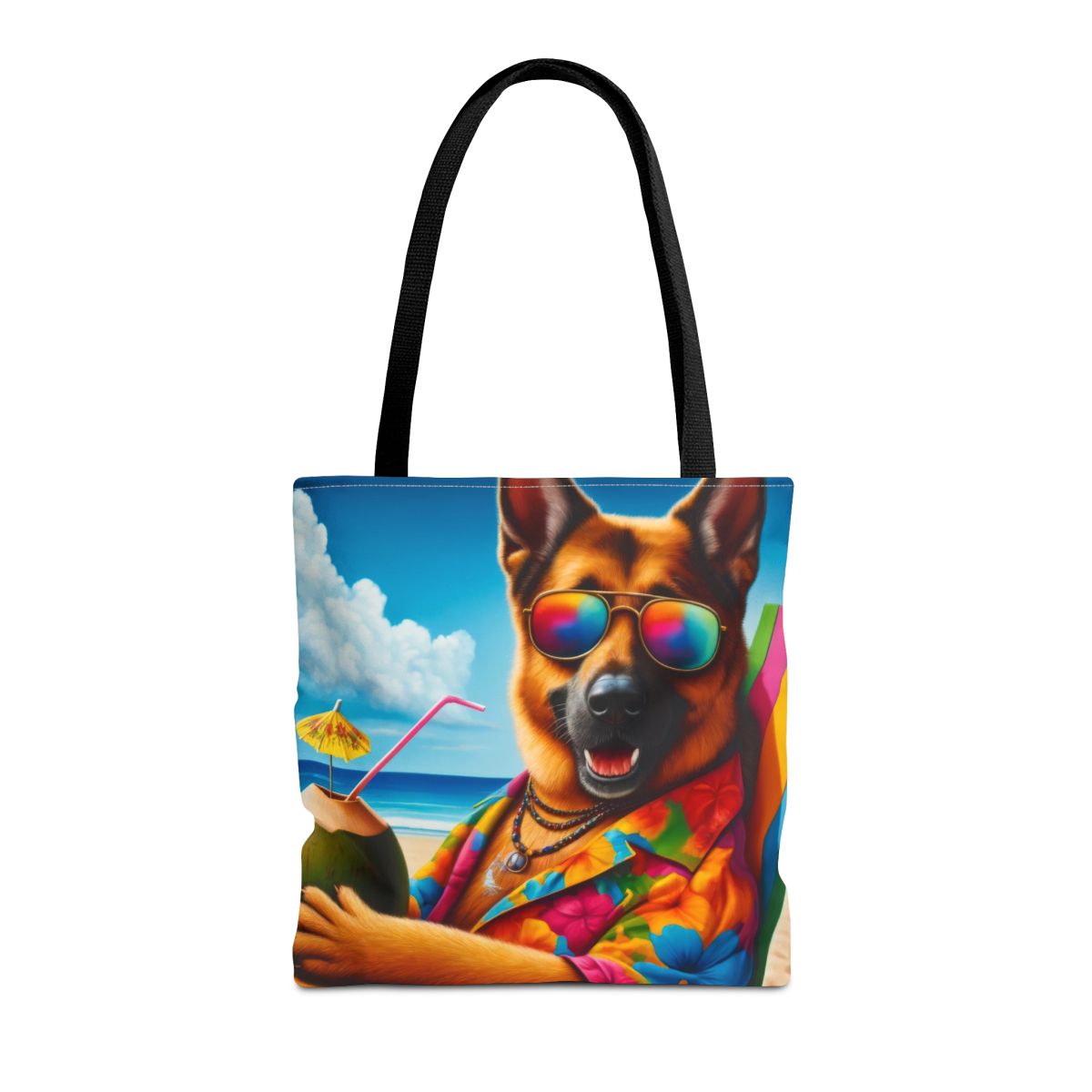 German Shepherd Tote Bags