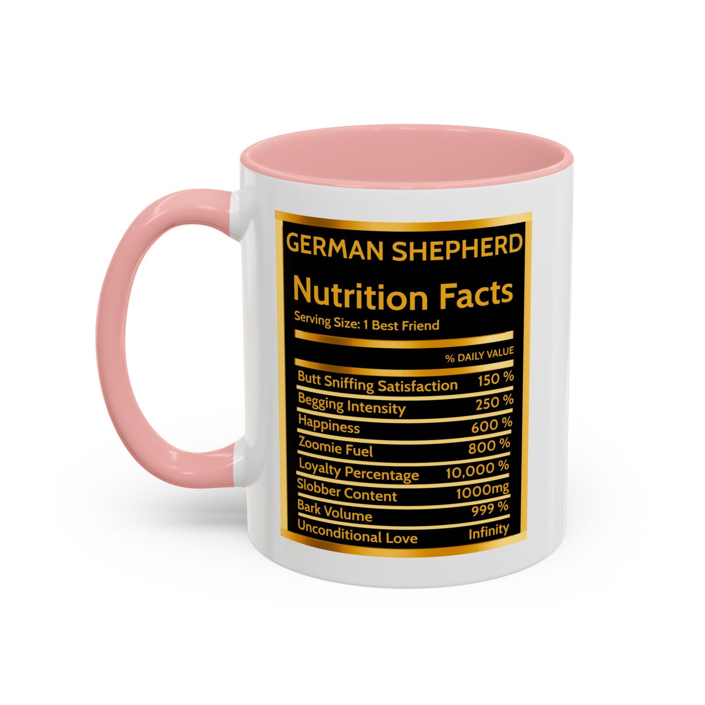 Futurism and gothic German Shepherd Coffee Mug