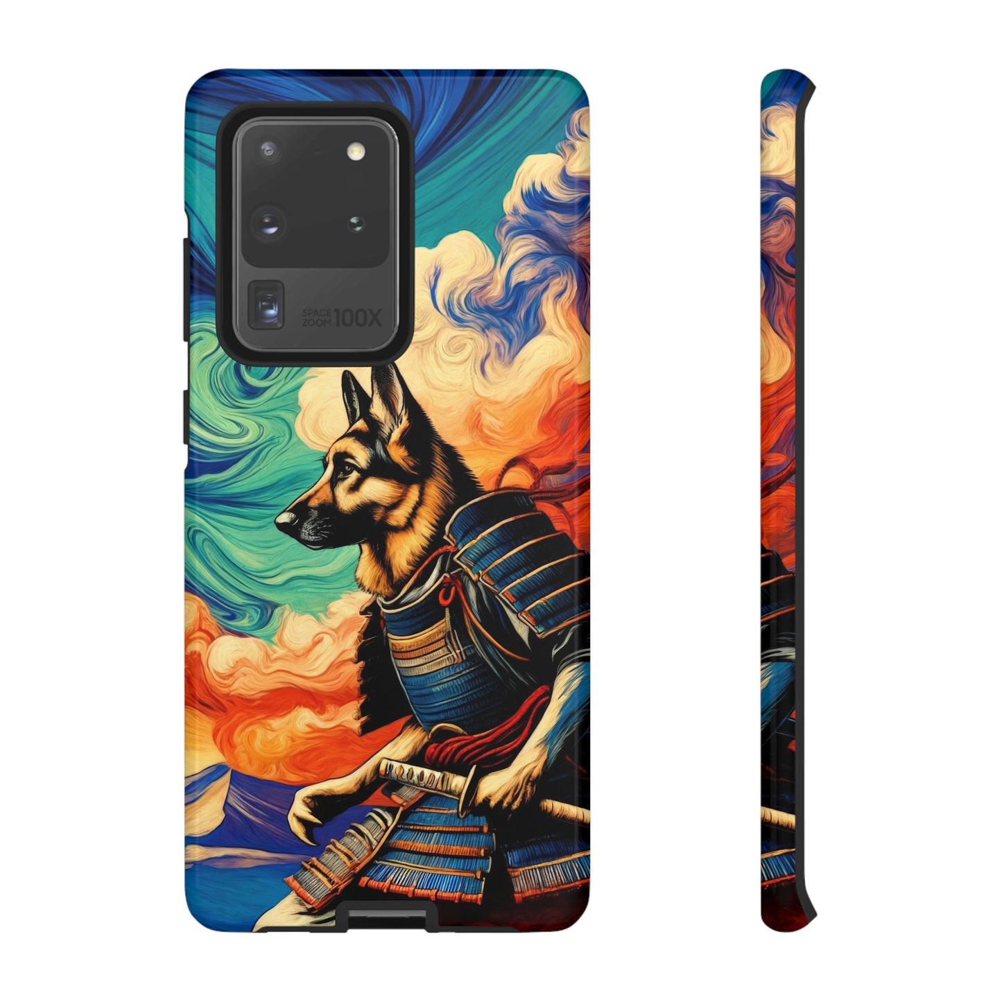 Samurai German Shepherd Phone Case