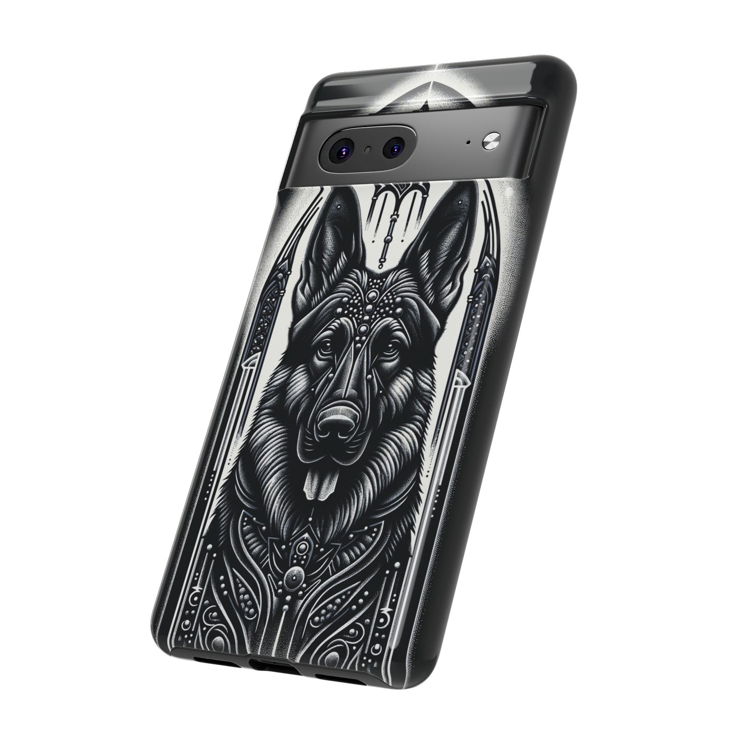 Futuristic German Shepherd Phone Case