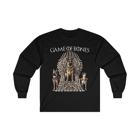 Game of Bones Long Sleeve Shirt (4 colors) (German Shepherd)