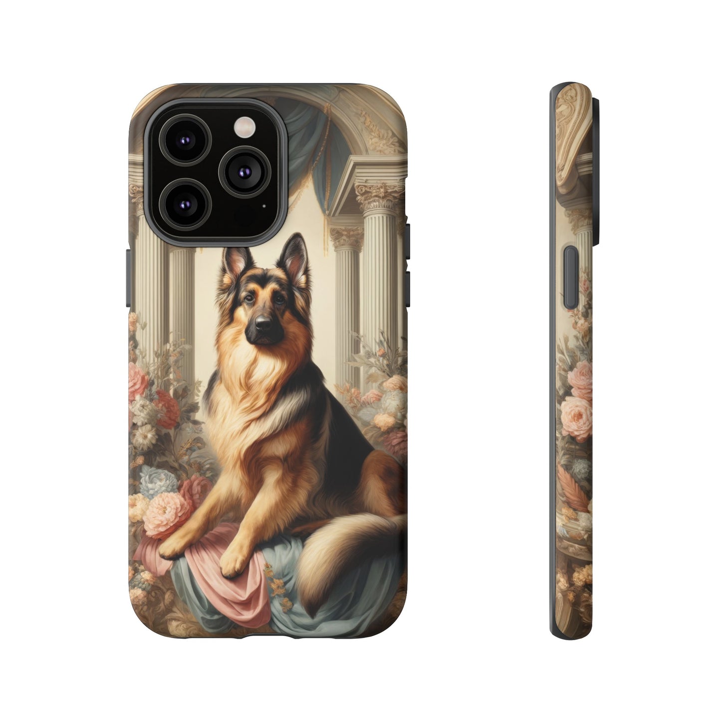 Neo-classical German Shepherd Phone Case