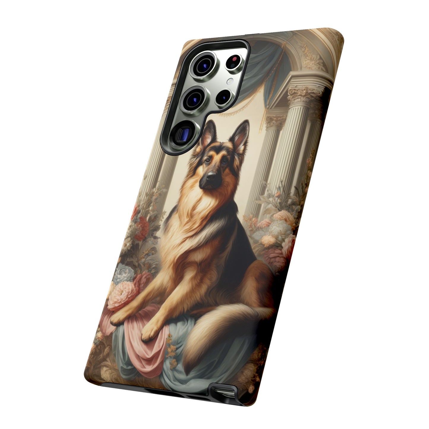 Neo-classical German Shepherd Phone Case