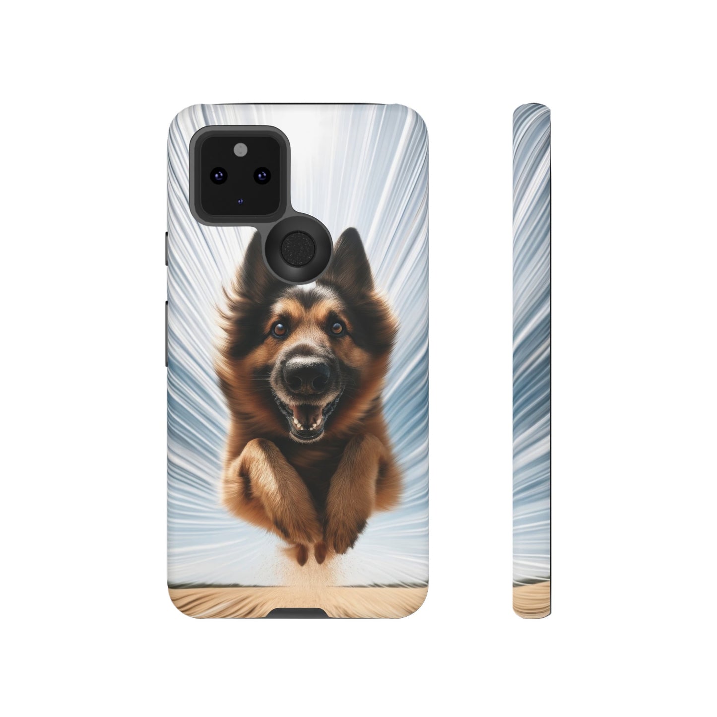 Motion blur German Shepherd Phone Case