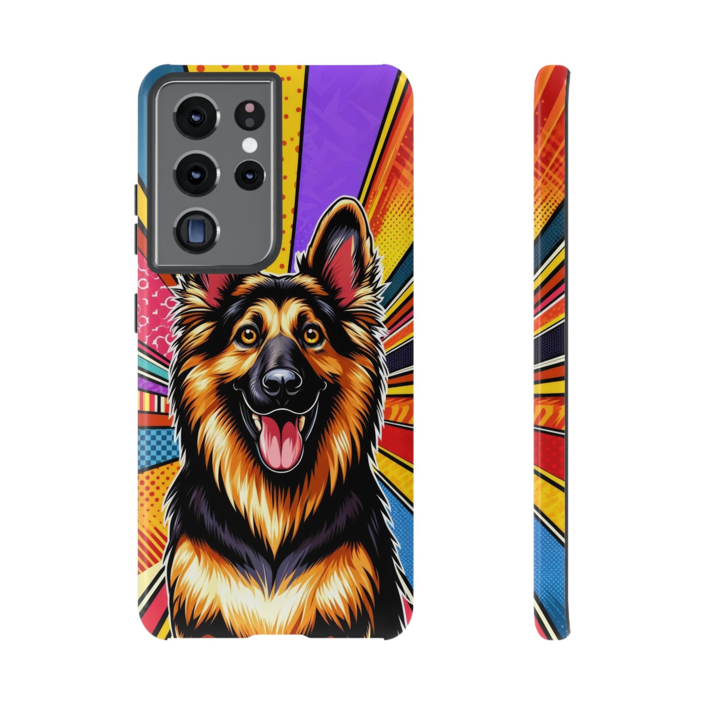 Anime style German Shepherd Phone Case