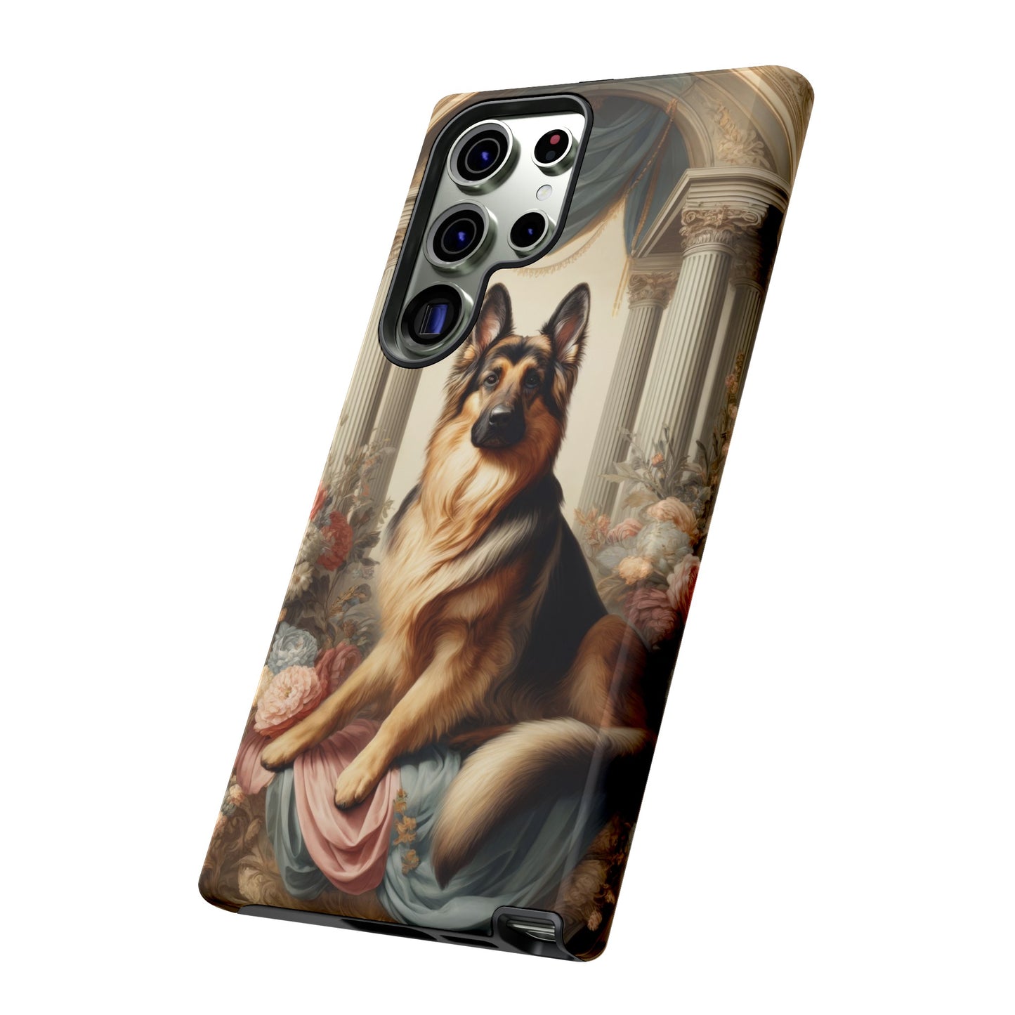 Neo-classical German Shepherd Phone Case