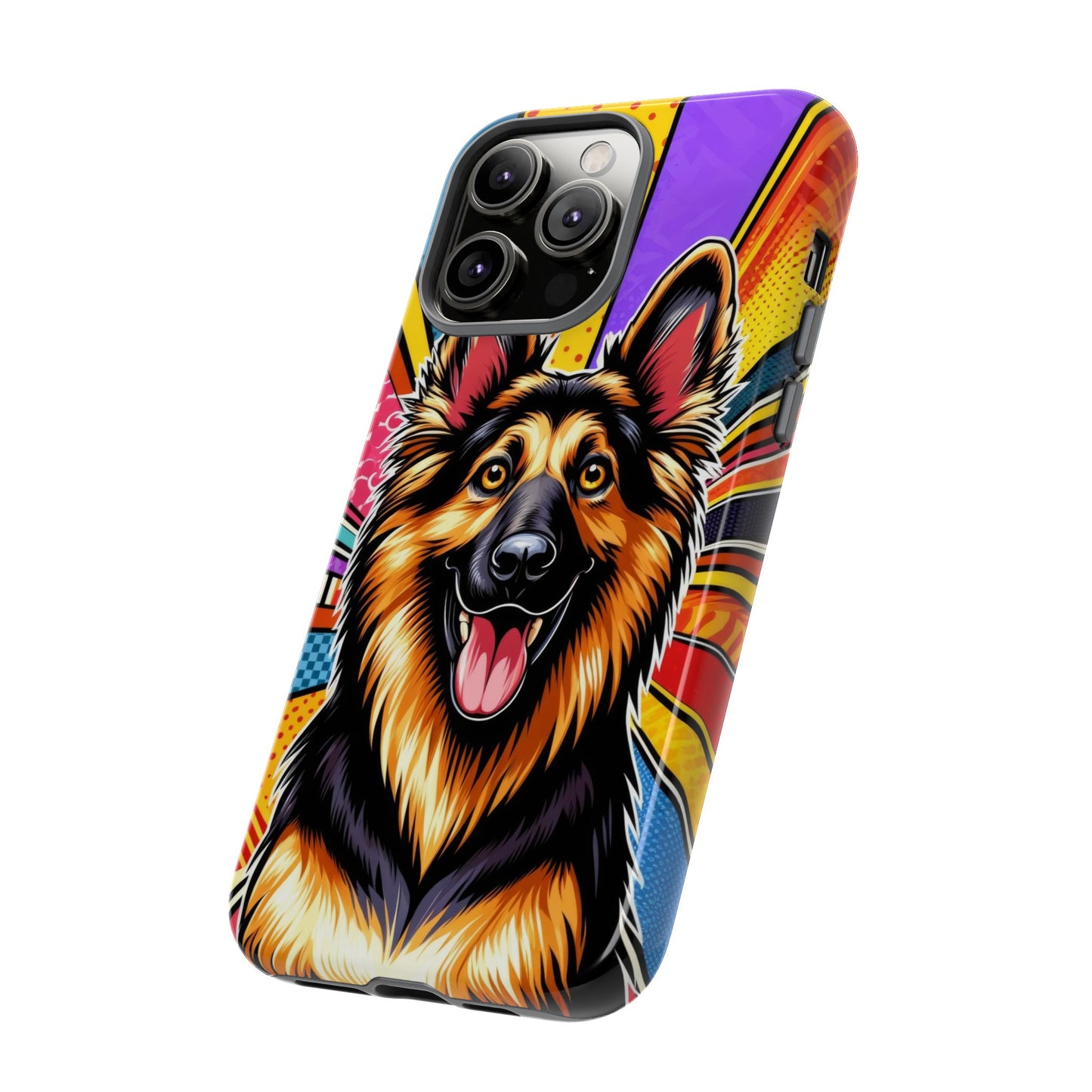 Anime style German Shepherd Phone Case