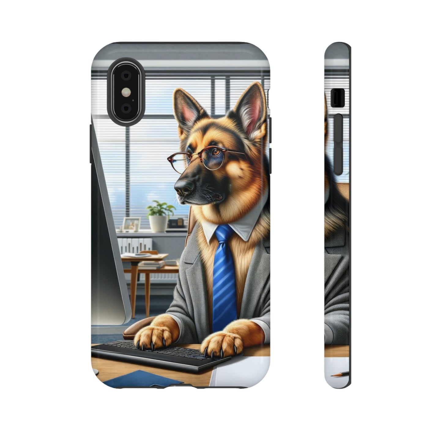 German Shepherd Working Tough Phone Case