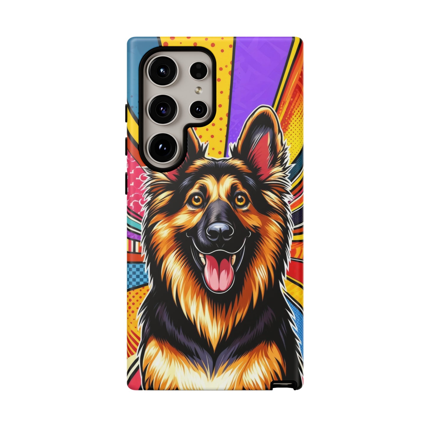 Anime style German Shepherd Phone Case