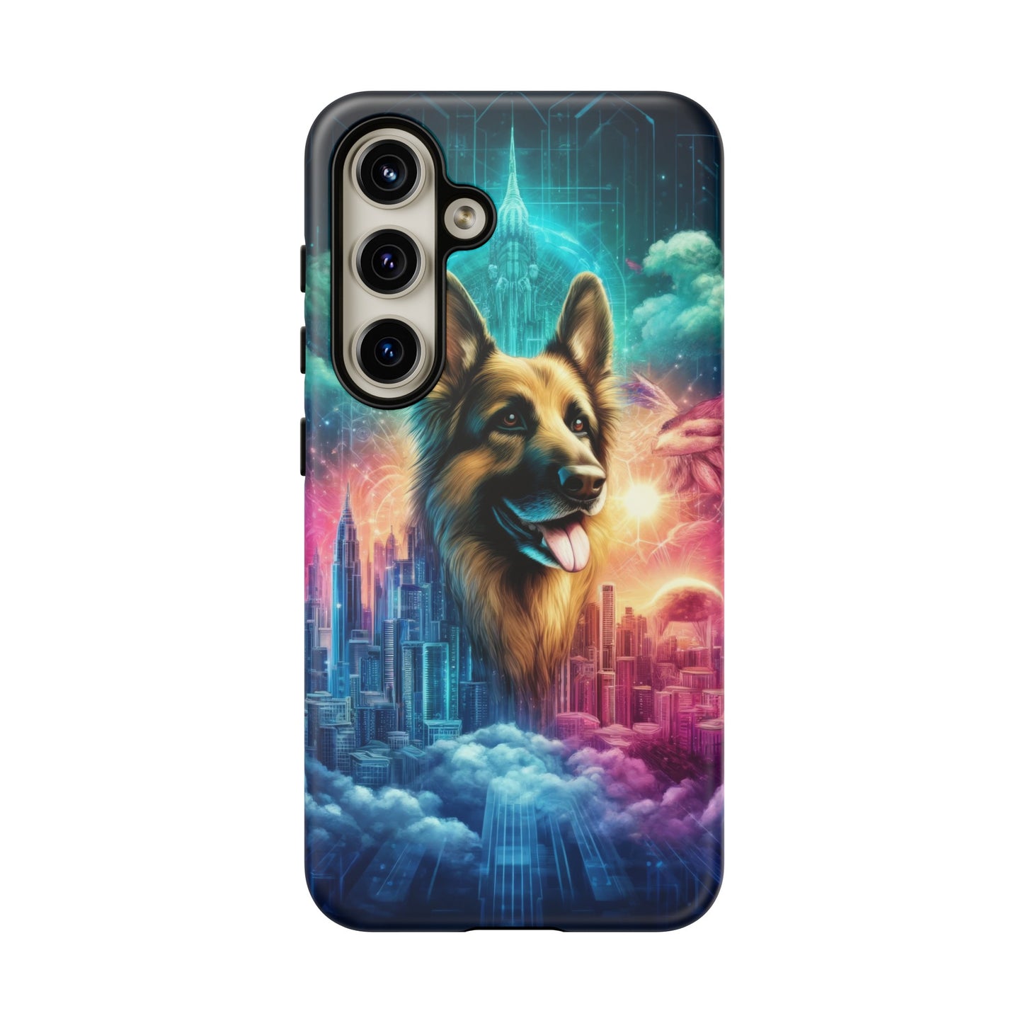 Dreamy fantasy German Shepherd Phone Case