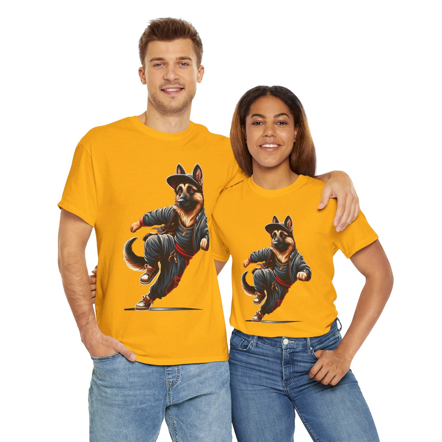 Bust A Move T-Shirt (13 colors) (German Shepherd)