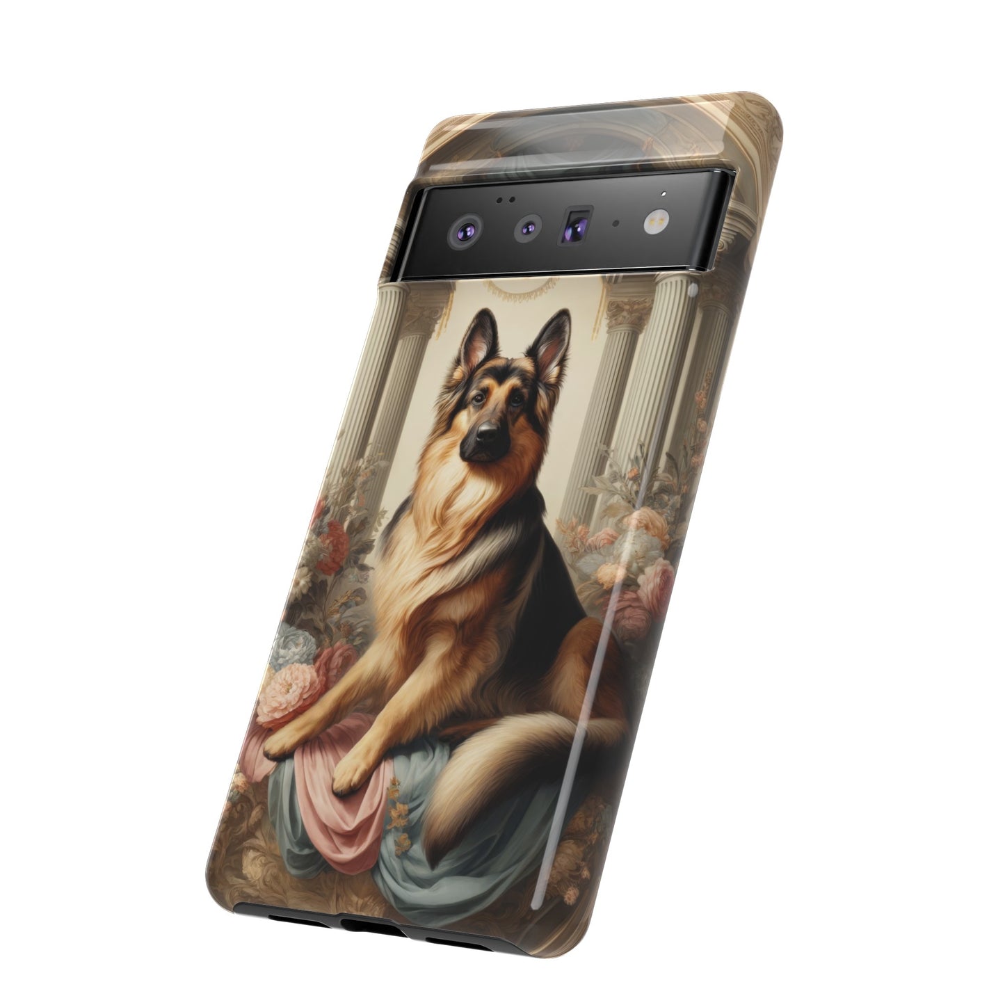 Neo-classical German Shepherd Phone Case