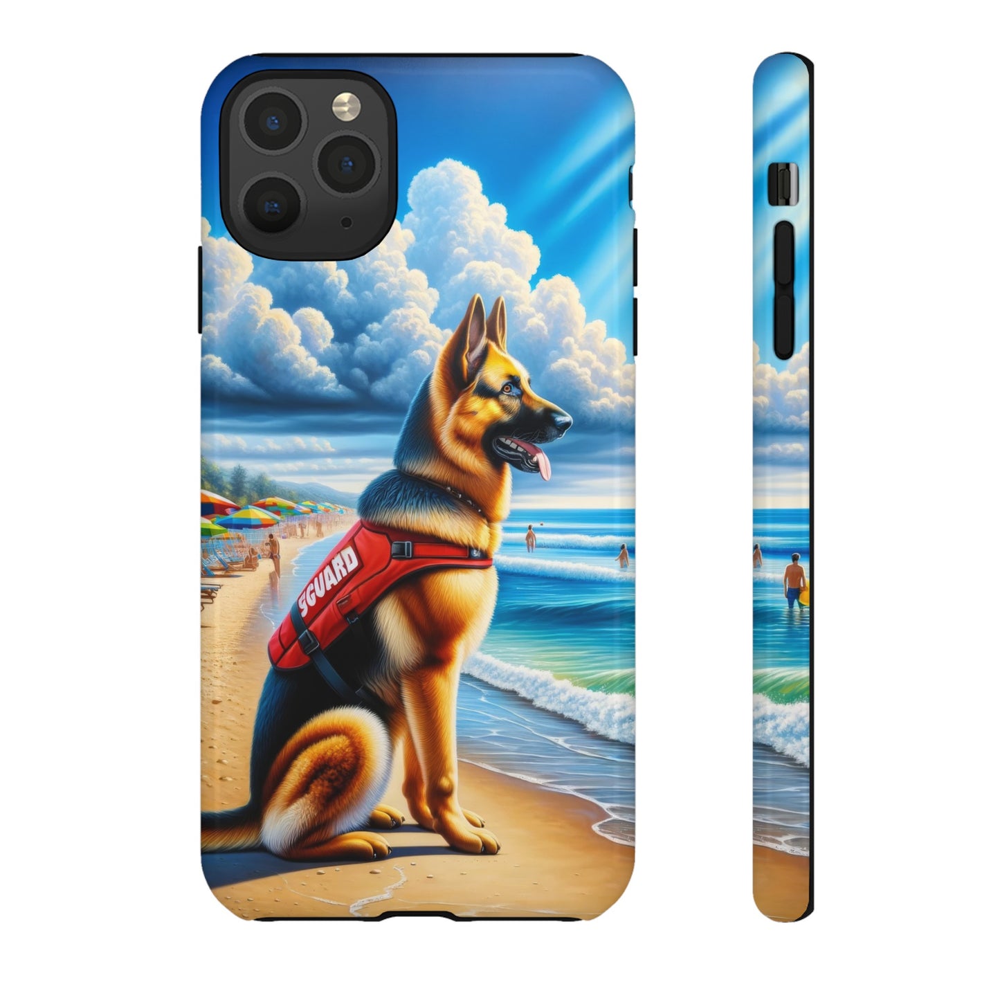 German Shepherd Lifeguard Phone Case