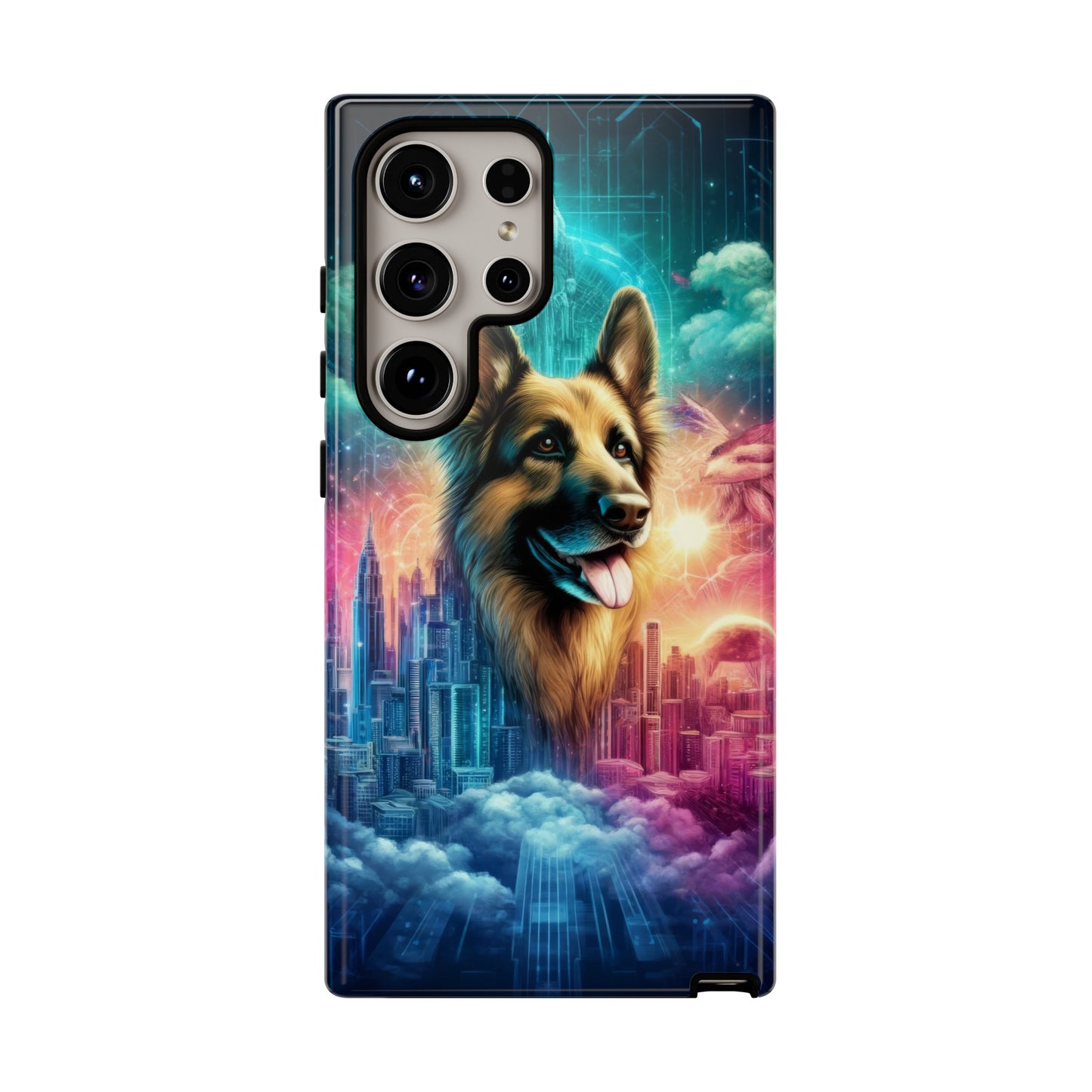 Dreamy fantasy German Shepherd Phone Case