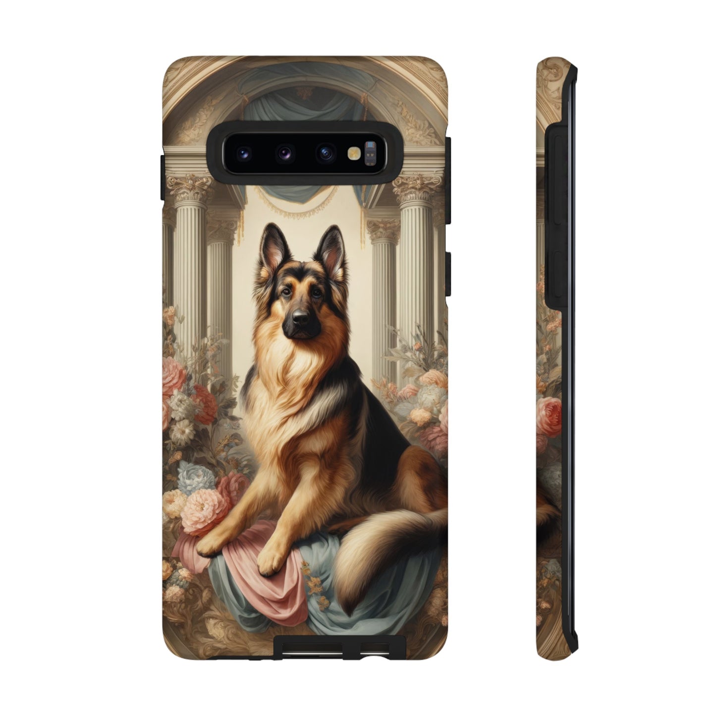 Neo-classical German Shepherd Phone Case