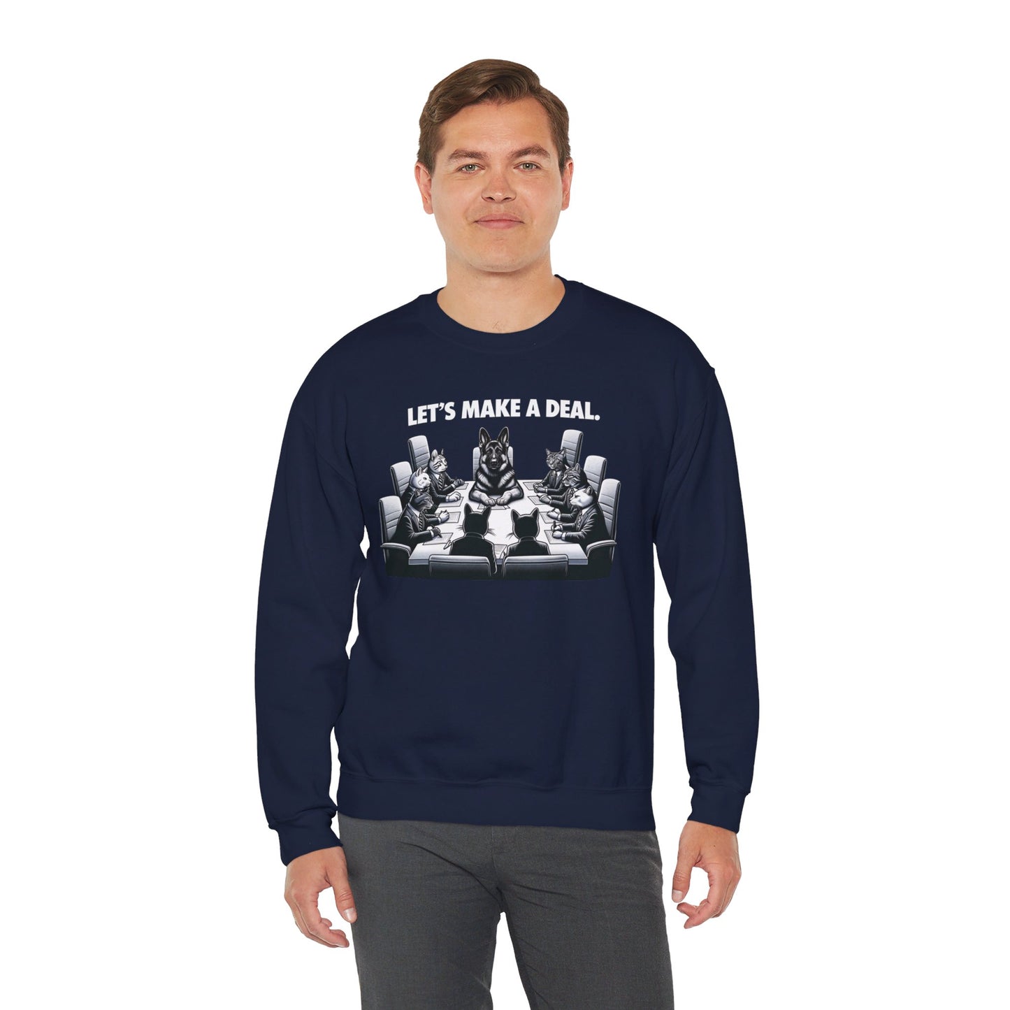 Lets Make a Deal Sweatshirt (10 colors) (German Shepherd)