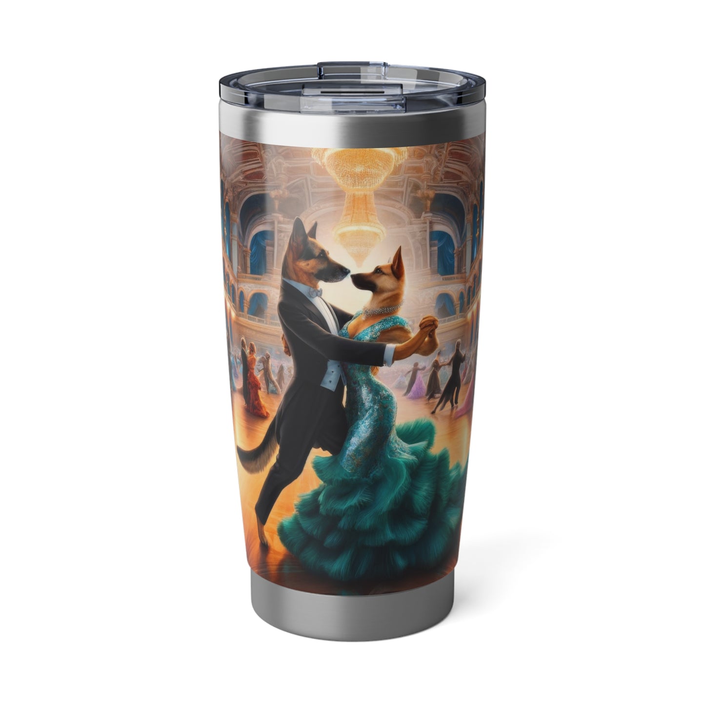 Dancing German Shepherds 20oz Tumbler