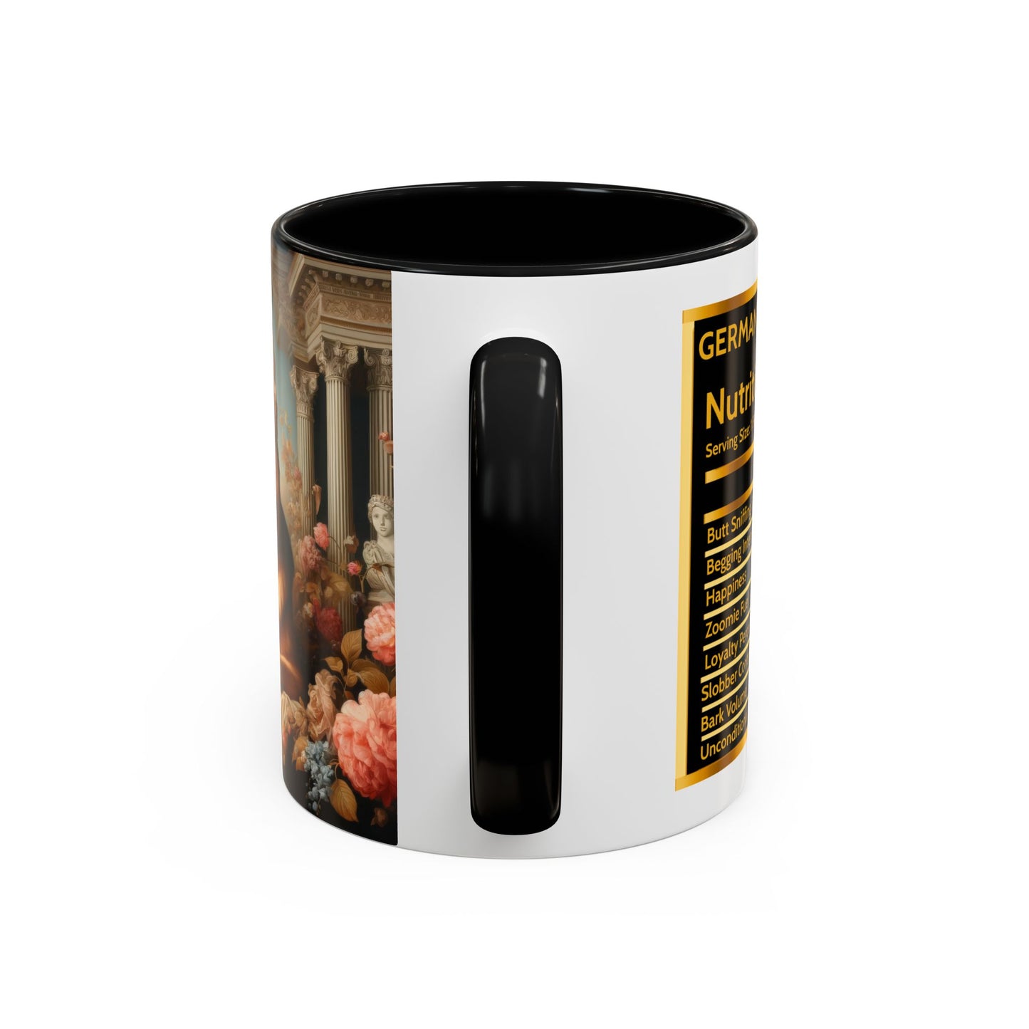 Neo-classical German Shepherd Coffee Mug