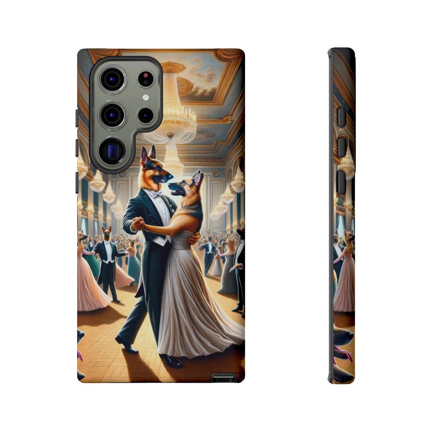 Dancing German Shepherds Tough Phone Case