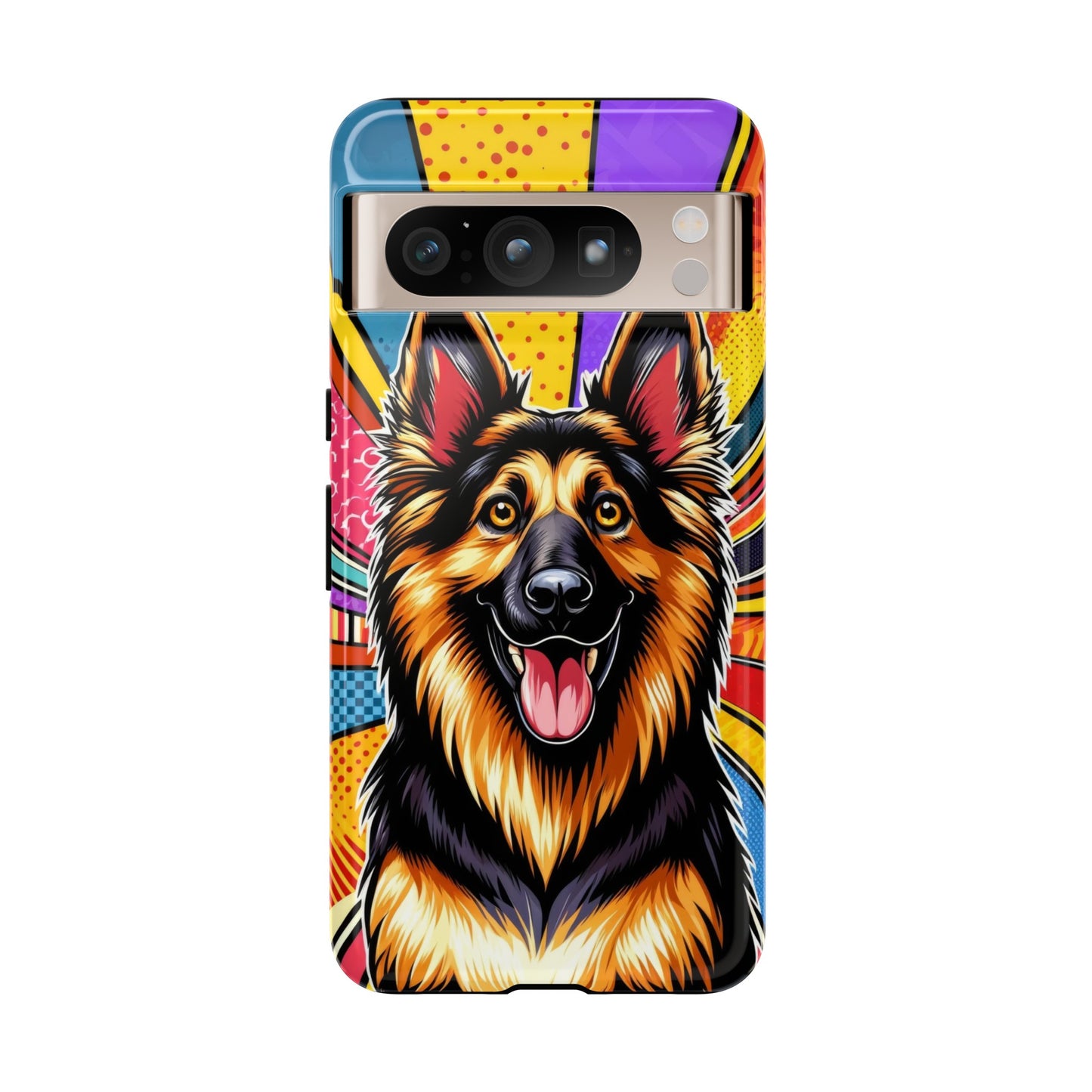 Anime style German Shepherd Phone Case