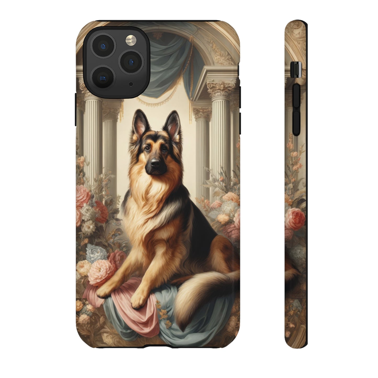 Neo-classical German Shepherd Phone Case