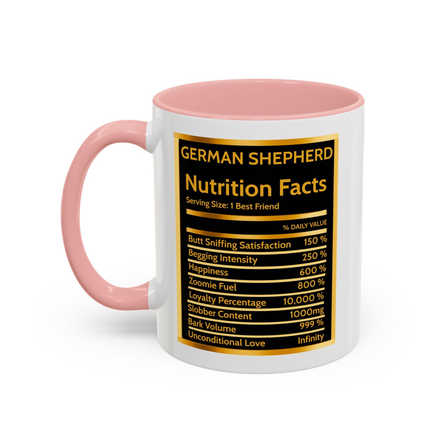 Expressionism and fantasy German Shepherd Coffee Mug