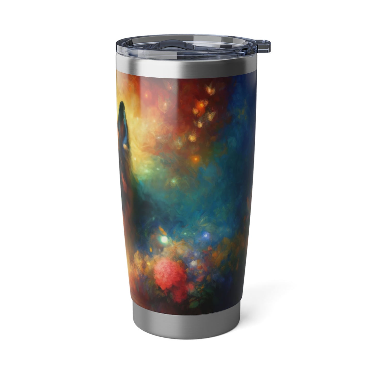 Fairy tale and impressionism German Shepherd 20oz Tumbler