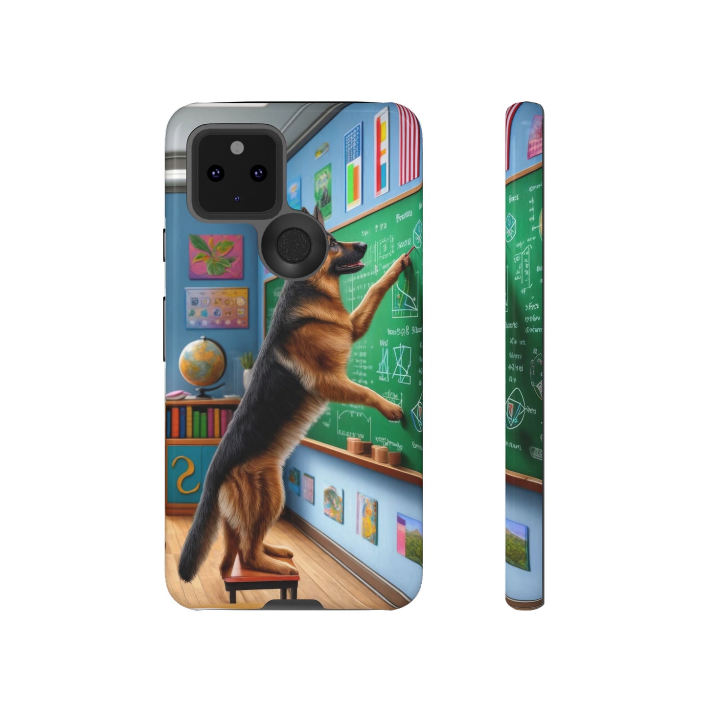 German Shepherd Vacation Phone Case