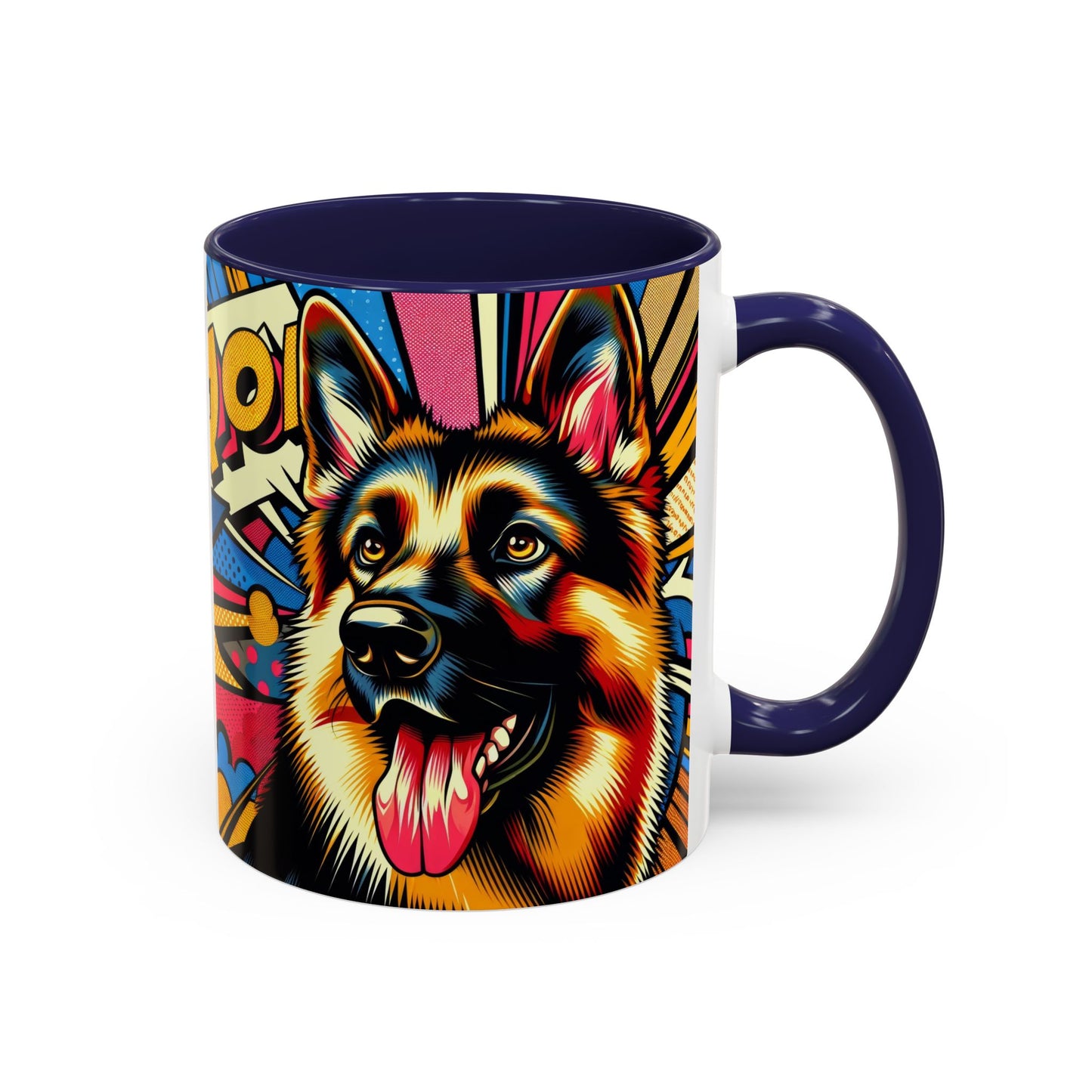 Anime style German Shepherd Coffee Mug