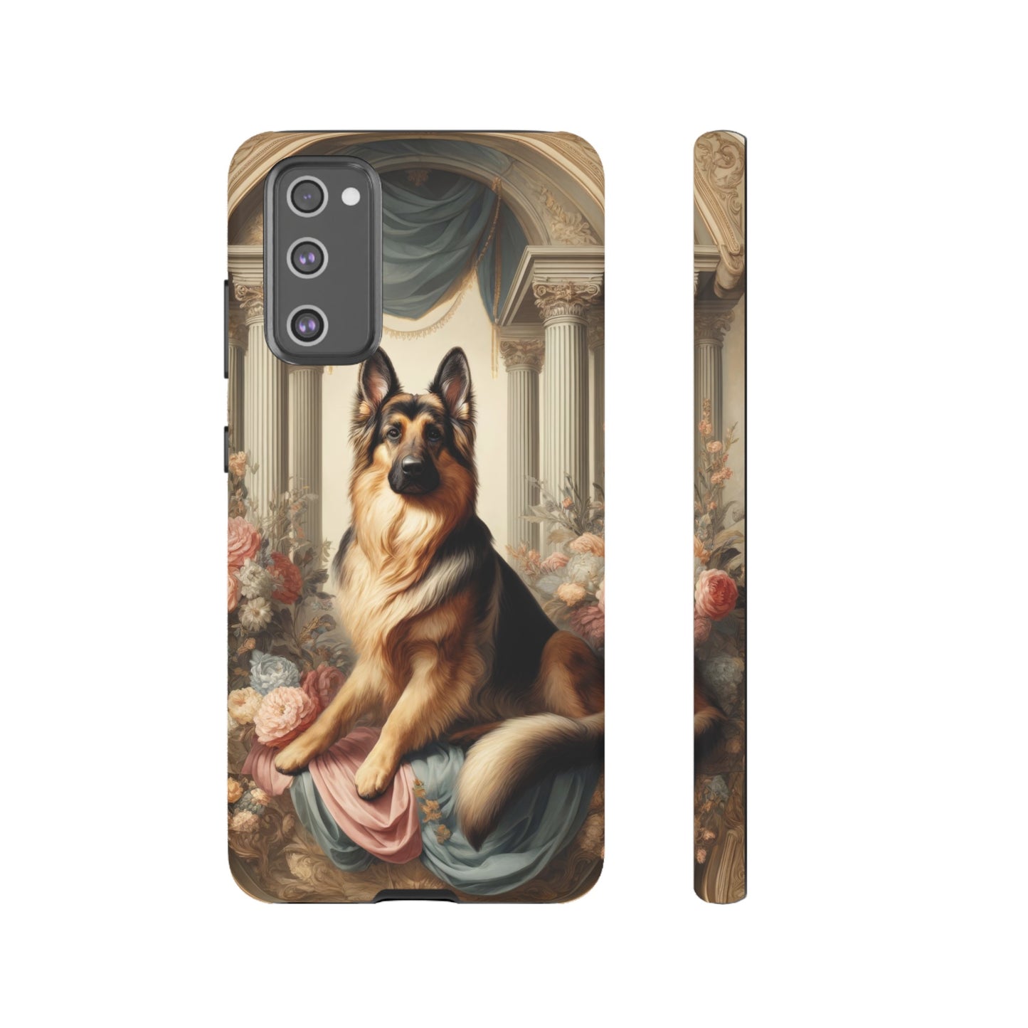 Neo-classical German Shepherd Phone Case