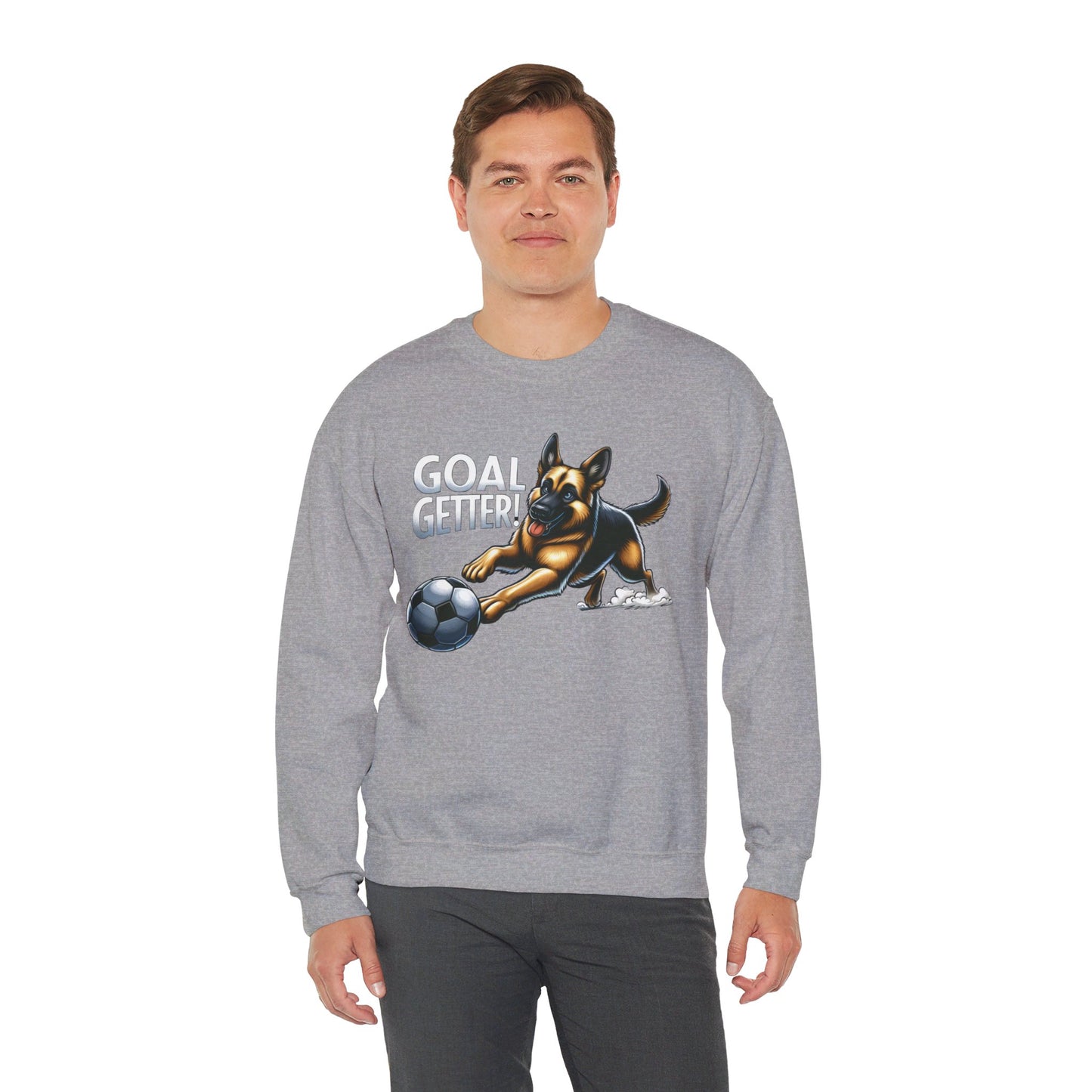 Goal Getter Sweatshirt (10 colors) (German Shepherd)