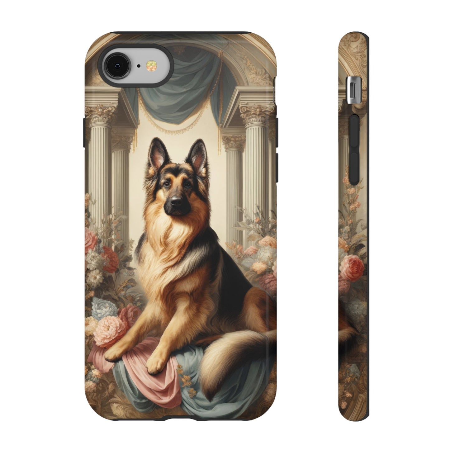 Neo-classical German Shepherd Phone Case