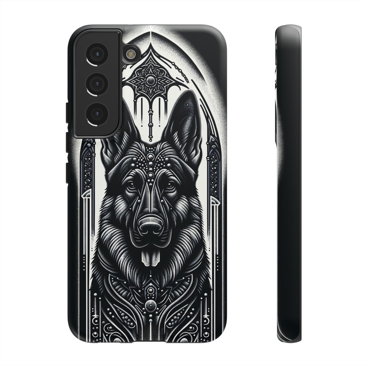 Futuristic German Shepherd Phone Case