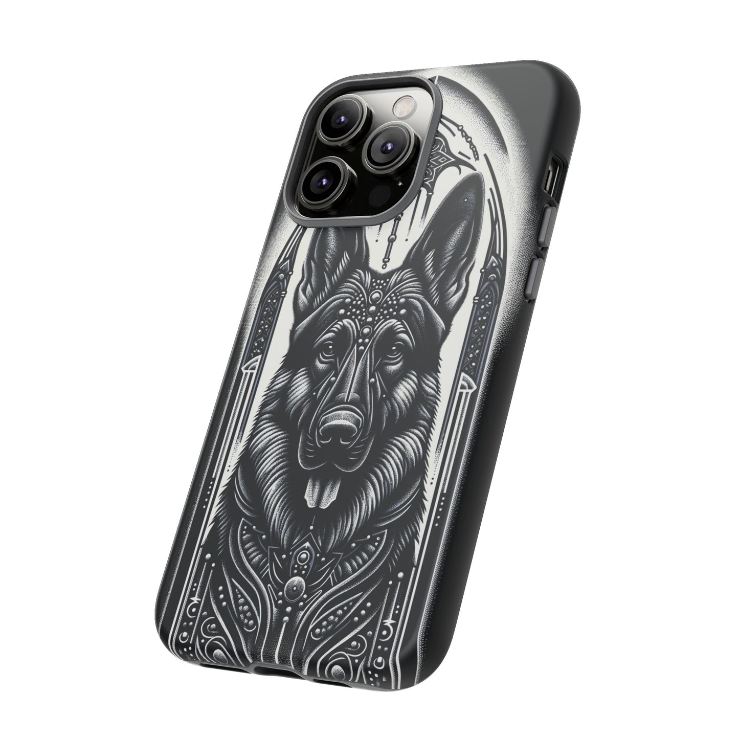 Futuristic German Shepherd Phone Case