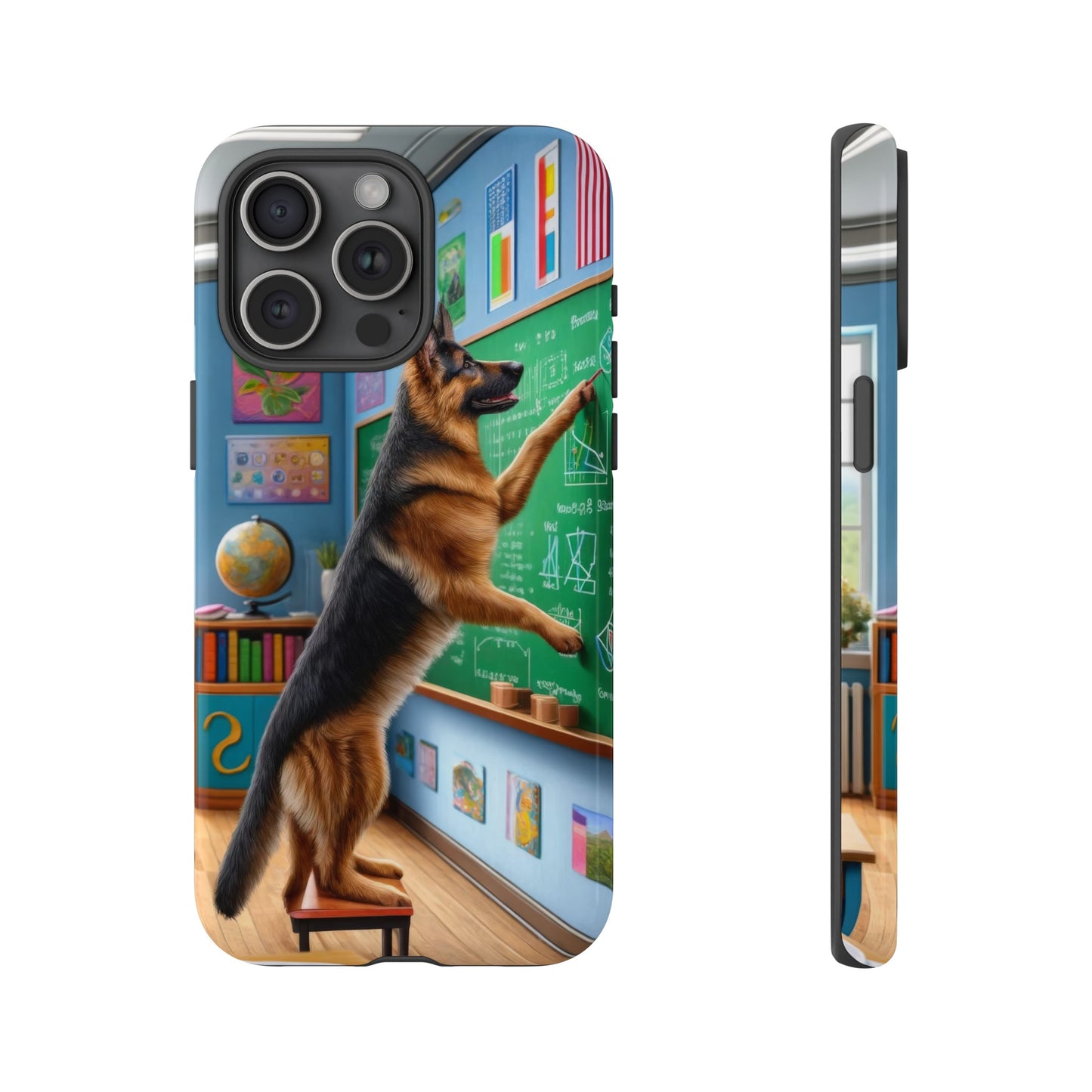 German Shepherd Vacation Phone Case