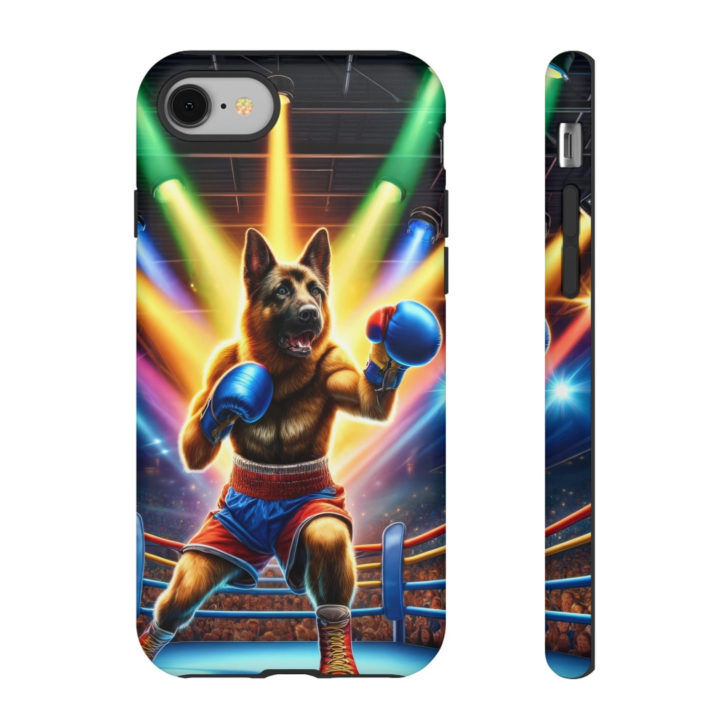 German Shepherd Boxing Phone Case