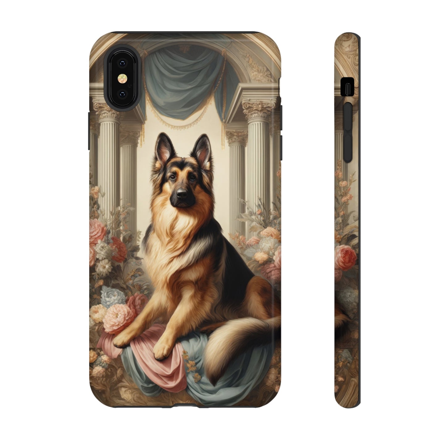 Neo-classical German Shepherd Phone Case