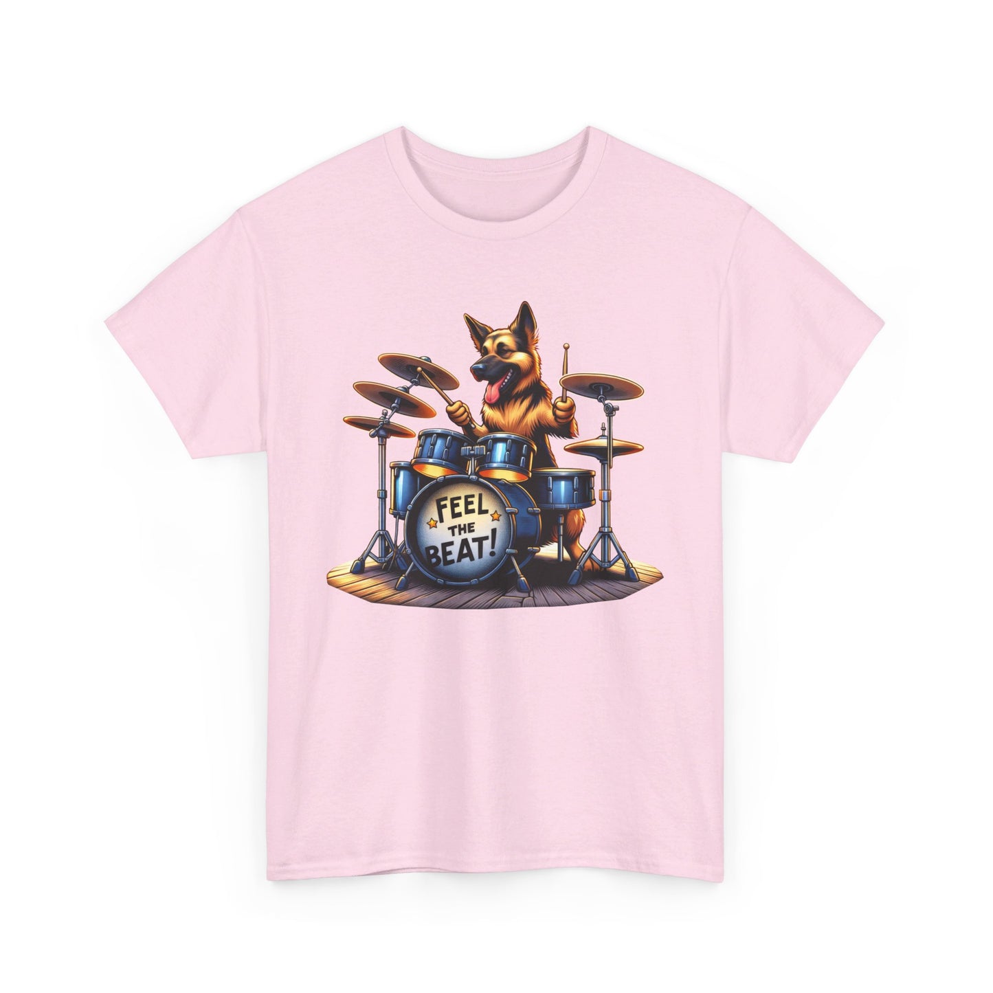 Feel The Beat! T-Shirt (13 colors) (German Shepherd)