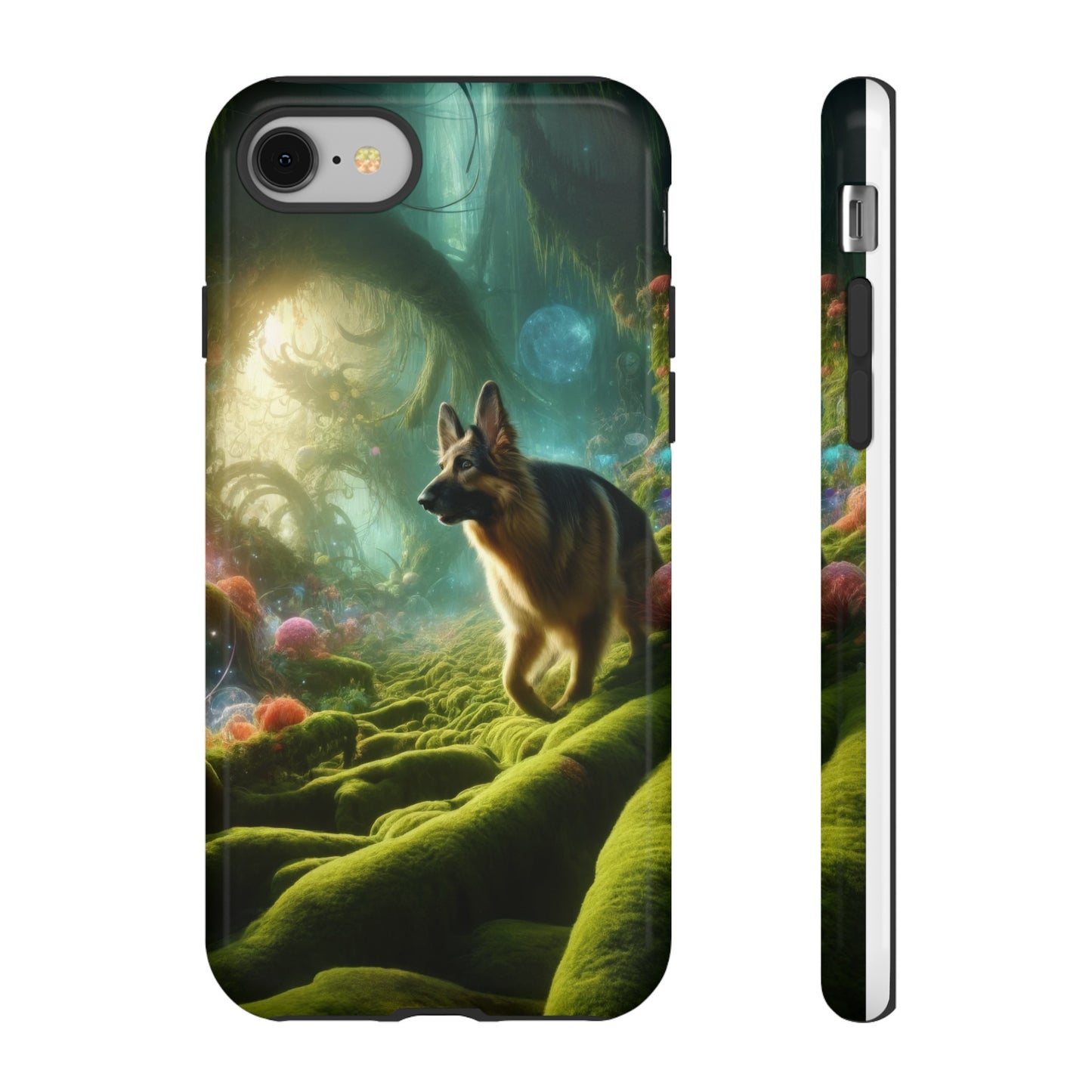 Sci-fi fantasy German Shepherd Phone Case